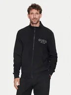 Bluzy męskie - Guess Bluza M4YQ80 K9Z21 Czarny Regular Fit - miniaturka - grafika 1