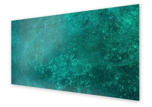 Panel kuchenny HOMEPRINT Teksturowe tło turkusowe 100x50 cm - Dekoracje domu - miniaturka - grafika 1