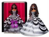 Domki dla lalek - LALKA BARBIE kolekcjonerska 65th Anniversary Doll With Brown Braided Hair HRM59 - miniaturka - grafika 1