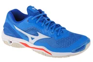 Piłka ręczna - Mizuno Wave Stealth V X1GA180024, Męskie, buty do piłki ręcznej, Niebieski - miniaturka - grafika 1