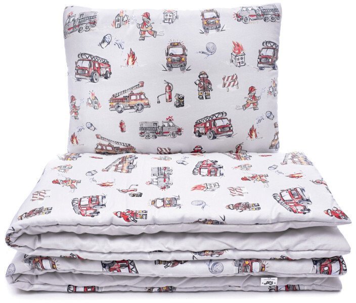 PULP-POŚCIEL BAWEŁNIANA Z WYPEŁNIENIEM 100X13CM STRAŻ POŻARNA