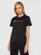 Koszulki i topy damskie - Karl Lagerfeld Kani T-Shirt Retro Sequins 6137079 Czarny Regular Fit - miniaturka - grafika 1
