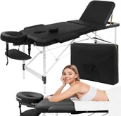 Akcesoria medycyny naturalnej - Stół do masażu i rehabilitacji 60 cm z regulacją blatu - przenośny stół do terapii manualnej - składana konstrukcja, duża stabilność, ergonomiczny zag - miniaturka - grafika 1