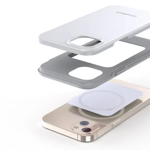 Choetech MFM Anti-drop case etui Made For MagSafe do iPhone 13 biały (PC0112-MFM-WH) - Etui i futerały do telefonów - miniaturka - grafika 6