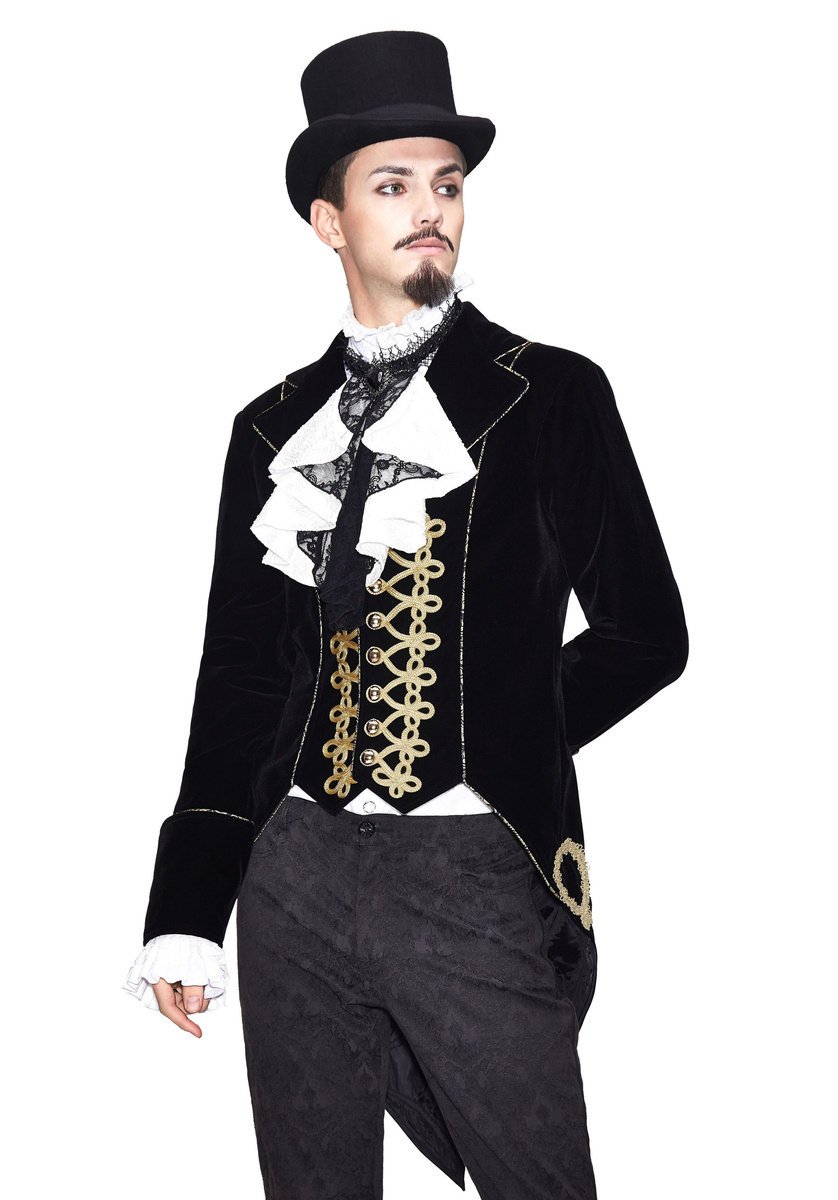 płaszcz męski DEVIL FASHION - PORTRAIT OF GREY-S