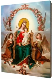 Ikona Matki Bożej Władającej - Ikony i obrazy sakralne Ikona Matki Bożej Władającej - Ikony i obrazy sakralne - miniaturka - grafika 1