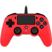 Kontrolery do Playstation - NACON PS4 Controller Color Edition Czerwony PS4OFCPADRED - miniaturka - grafika 1