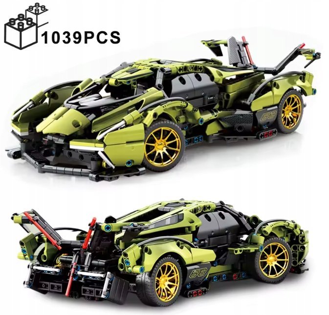 NewRice 8553 Technic Lambo v12 Vision GT concept car 1:14 14+ Klocki
