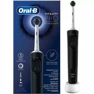Braun Oral-B Vitality Pro D103 Pure Clean Black - Szczoteczki elektryczne - miniaturka - grafika 1