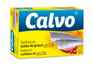 Konserwy i dania rybne - CALVO Sardynki w oleju słonecznikowym w chilli - miniaturka - grafika 1