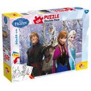 Puzzle - Lisciani Giochi Puzzle dwustronne 108el Frozen 49301 LISCIANI - miniaturka - grafika 1