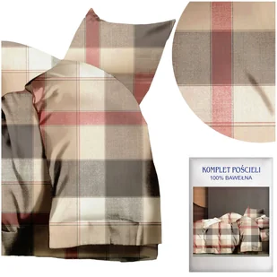 Pościel 160 x 200 3cz Satyna Bawełniana nr A1812 - Pościel - miniaturka - grafika 1