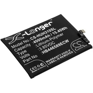 Cameron Sino Huawei Honor View 30 Pro HB446589ECW 4000mAh 15.40Wh Li-Polymer 3.85V CS-HUH310SL - Baterie do telefonów - miniaturka - grafika 1