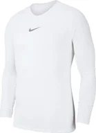 Koszulki męskie - Nike Koszulka męska Dry Park First Layer biała r. M (AV2609-100) - miniaturka - grafika 1