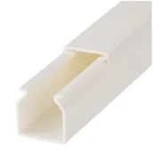 Listwy i profile - LE15X15 korytko, listwa elektroinstalacyjna 15x15mm/2m, biały - miniaturka - grafika 1