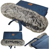 Śpiworki dla dzieci - Mufka TiniMini, Ocieplana, Wodoodoporna, Wzór liski - miniaturka - grafika 1