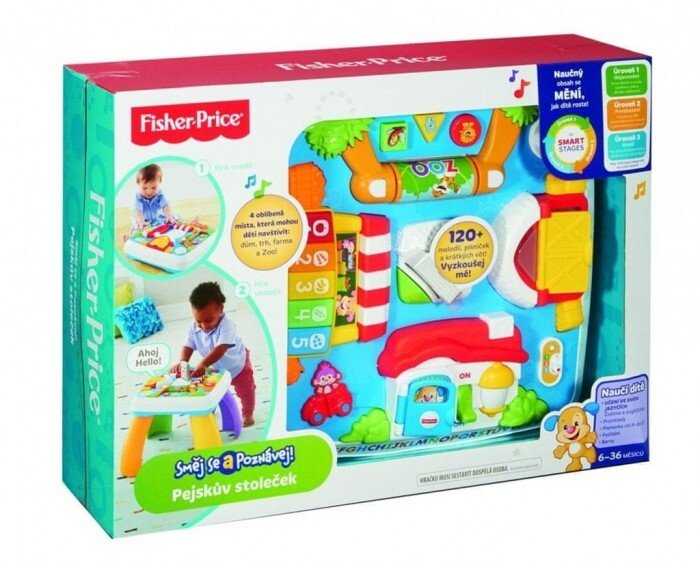 Fisher Price. Stolik interaktywny Mattel