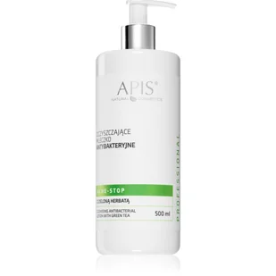APIS Acne-Stop oczyszczające mleczko antybakt. z zieloną herbatą 500ml - Mleczka do demakijażu - miniaturka - grafika 1