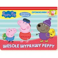 Książki edukacyjne - Świnka Peppa Opowiadania 3D. Wesołe wyprawy Peppy - miniaturka - grafika 1