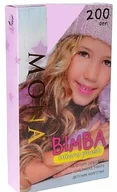 Rajstopy - RAJSTOPY MONA DZ BIMBA MICRO PL  200 (kolor chocolat, rozmiar 128-134) - miniaturka - grafika 1