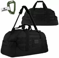 Torby podróżne - Mil-Tec,Torba wojskowa, transportowa, US Combat Parachute Cargo, Czarna, 54 l - miniaturka - grafika 1