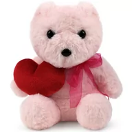 Maskotki i pluszaki - WP MERCHANDISE - Pluszowy miś Ellie z sercem (21 cm) - miniaturka - grafika 1