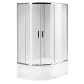 Kabiny prysznicowe - Kabina prysznicowa na głębokim brodziku lewa 115x85 cm Maja Hydrosan - miniaturka - grafika 1