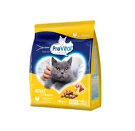Sucha karma dla kotów - Sucha karma dla kotów dorosłych z kurczakiem PreVital 300g - miniaturka - grafika 1