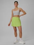 Spódnice - 4F Spódnica treningowa szybkoschnąca damska - zielona XS - miniaturka - grafika 1