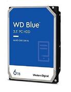 Dyski HDD - WD BLUE 6TB 5400obr. 256MB - darmowy odbiór w 22 miastach i bezpłatny zwrot Paczkomatem aż do 15 dni - miniaturka - grafika 1