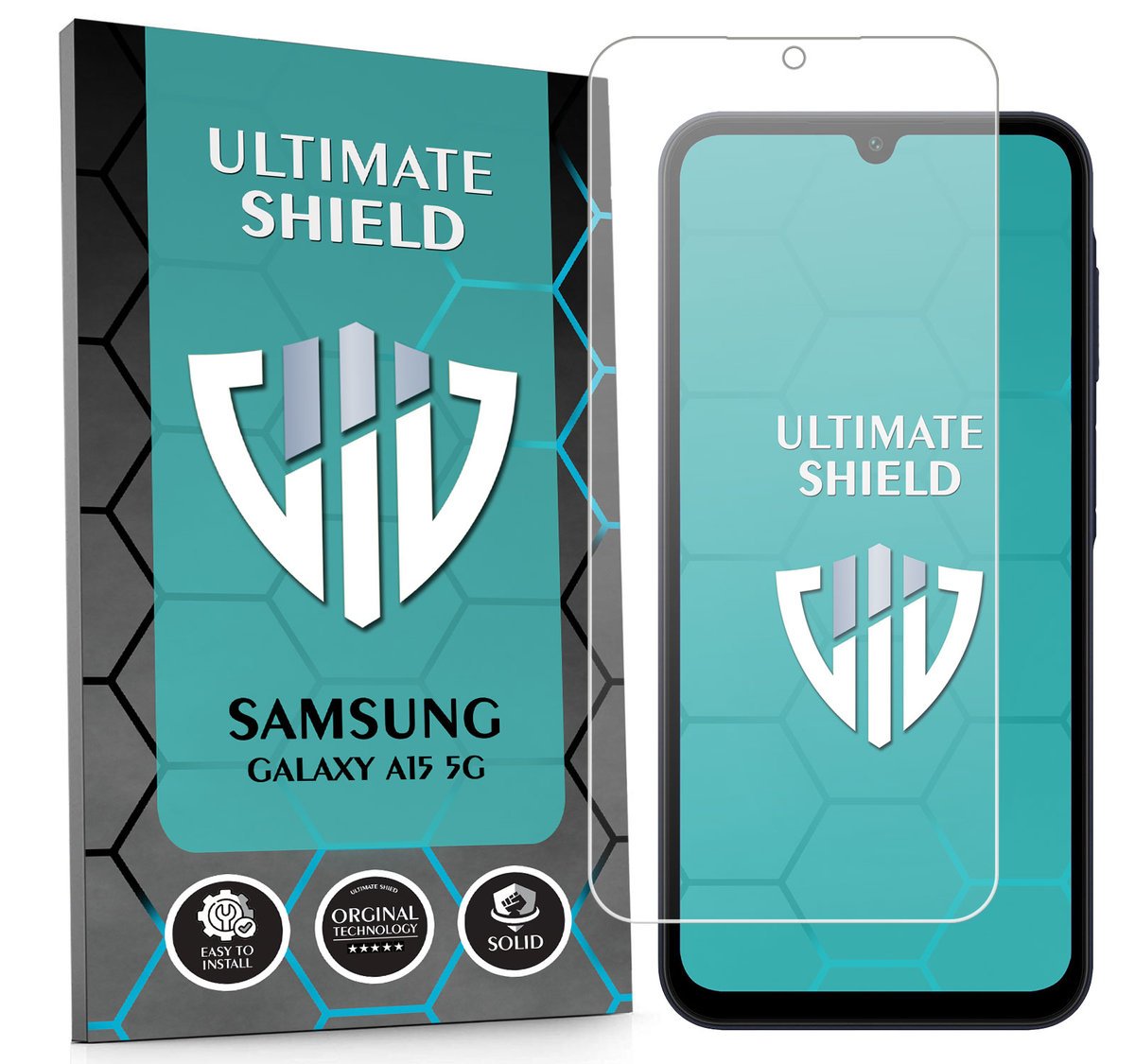 WZMOCNIONE SZKŁO OCHRONNE SZYBKA SZKIEŁKO DO SAMSUNG GALAXY A15 4G 5G