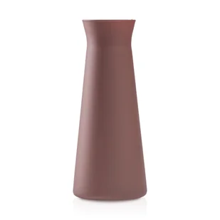 Wazon szklany wysoki SCANDI DECO bordowy H25 - Wazony i flakony - miniaturka - grafika 1