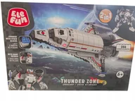 Roboty dla dzieci - KLOCKI STATEK KOSMICZNY ROBOT ELEFUN - 356 ele. prezent DZIEŃ DZIECKA - miniaturka - grafika 1