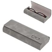 Akcesoria do okularów - Etui okularowe na magnes ET-122 szare - miniaturka - grafika 1