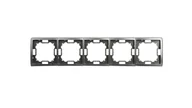Klawisze i ramki - Simon Ramka Basic 5x BMR5/21 inox - miniaturka - grafika 1