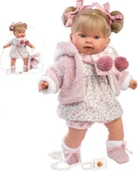Lalki dla dziewczynek - Llorens Llorens 14280 Lalka 42 cm Alexandra z miękkim brzuszkiem - miniaturka - grafika 1