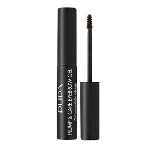 PUPA Milano Plump & Care Koloryzujący żel do brwi 002 Brown - Akcesoria i kosmetyki do stylizacji brwi - miniaturka - grafika 1