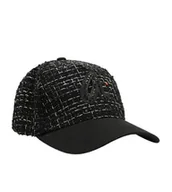 Czapki i chusty sportowe męskie - Czapka z daszkiem Anekke czarna z haftem elegancka piękna wygodna - miniaturka - grafika 1