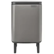 Kosze na śmieci - Brabantia 227202 - bo waste bin hi - 7 l - platinum kod: 22 72 02 - miniaturka - grafika 1