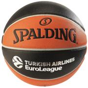 Koszykówka - Spalding Euroleague Tf-500 Ball 77101Z Unisex Piłka Do Koszykówki Pomarańczowa - miniaturka - grafika 1