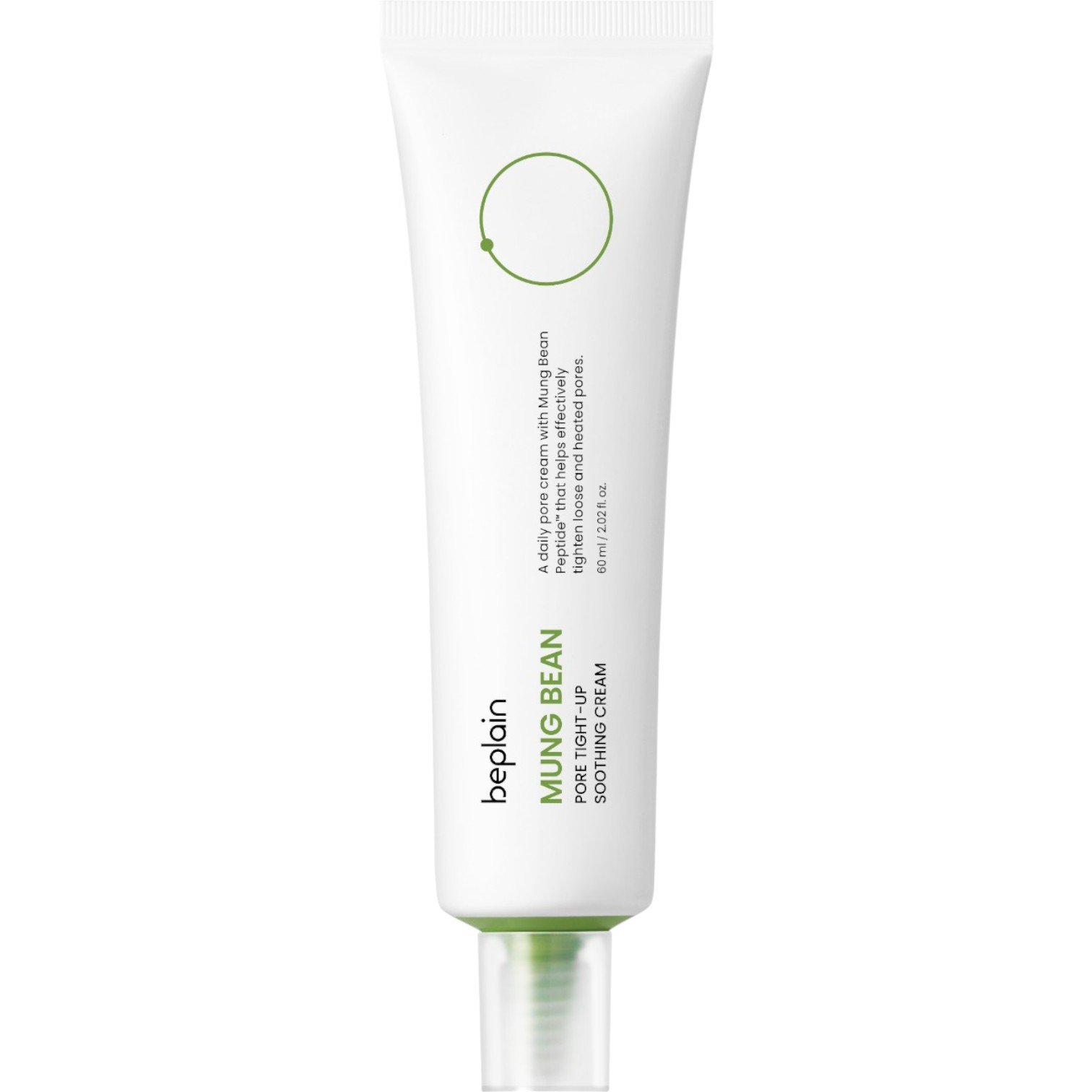Beplain Mung Bean Pore Tight-Up Soothing, Kojący krem zwężający pory