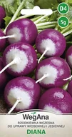 Nasiona i cebule - Rzodkiewka Diana 5g nasiona - WegAna - miniaturka - grafika 1