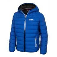 Odzież taktyczna i umundurowanie - Kurtka zimowa dziecięca Pit Bull Seacoast - Niebieska 152 (12 Lat) - miniaturka - grafika 1