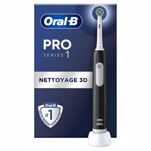 Oral-B Pro Series 1 czarna elektryczna szczoteczka do zębów 1 szczoteczka - Akcesoria i części AGD - miniaturka - grafika 1