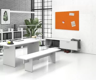 Tablica akustyczna 120x80 cm, pomarańczowa - Inne meble biurowe - miniaturka - grafika 3
