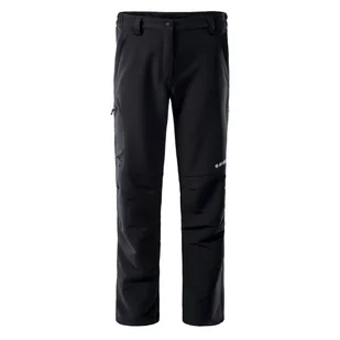 Damskie Spodnie HI-TEC LADY JATUNI 99940-BLACK – Czarny - Odzież trekkingowa damska - miniaturka - grafika 1