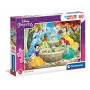 Puzzle - Clementoni Puzzle 60 Super Kolor Princess - - miniaturka - grafika 1
