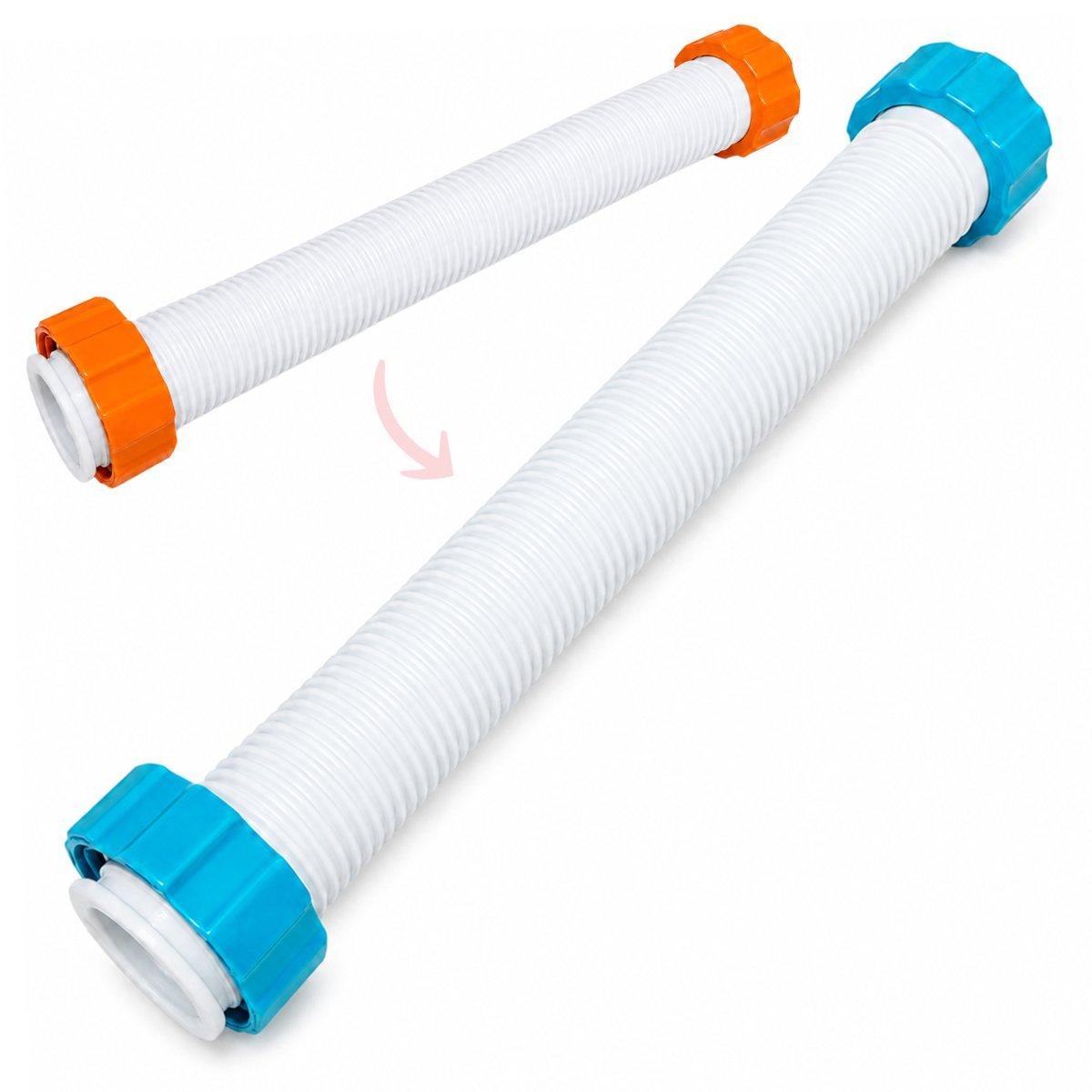 Bestway krótki wężyk rura oryginalny łącznik do pompy piaskowej 38mm