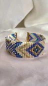 Bransoletki - Bransoletka ze szklanych koralików toho - bluelagune - miniaturka - grafika 1