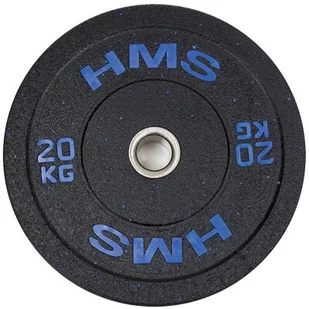 HMS HTBR20 BLUE TALERZ OLIMPIJSKI BUMPER 20 KG 1AB-17-61-028 - Pozostały sprzęt siłowy - miniaturka - grafika 1